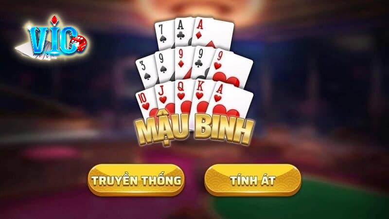 Giới thiệu tổng quan về game Mậu binh online